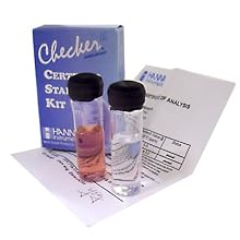 Hanna Instruments Certified Standard Kit, For Checker HC Handheld Free Chlorine Colorimeter