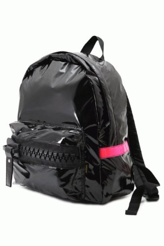 エナメル BIGジッパー リュックサック[CODE:0043760]