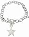 Italian Sterling Silver Star Toggle Childrens 6 inch Bracelet