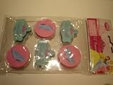 Disney Cinderella Princess Glass Slipper Erasers 12 Count School Party Favor Supplies