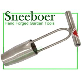 Premium Hand Bulb Planter - Sneeboer Stainless Steel Garden Tool