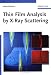 Search : Thin Film Analysis by X-Ray Scattering