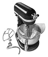KitchenAid KP26M1XCV Professional 600 Series 6-Quart Stand Mixer, Caviar Gloss