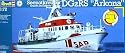 Rescue Ship DGzRS Arkona Plastic Ship Model Kit by Revell Germany