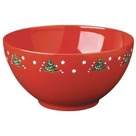 Waechtersbach Christmas Tree Cereal Bowl, Set of 4