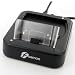 USB Sync Charge Desktop Cradle Dock for Samsung SCH-i760 Smartphone (with Battery Slot)