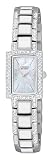 Image of Citizen Women's Eco-Drive Normandie White Resin Watch #EG2710-89D