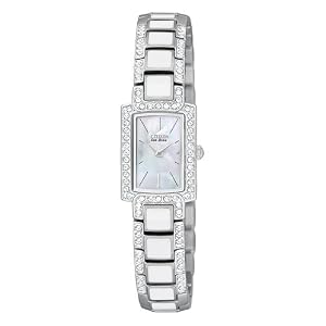 Citizen Ladies EG2710-89D Eco-Drive Normandie White Resin Watch