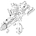 �V�}�m(SHIMANO) 98�c�C���p���[1000SDH �p�[�c:���Q�背�o�[(���iNO31) 01440