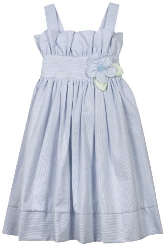 External hard drive:Sweet Heart Rose Girls 7-16 Petal Dress,Blue,8