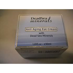 Dead Sea Minerals Anti Aging Eye Cream with Dead Sea Minerals 1.01 Fl Oz