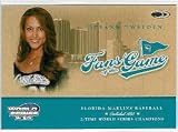 2004 Donruss World Series Fans of The Game 5 Leeann Tweeden (Baseball Cards)