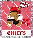 Kansas City Chiefs Triple Woven Jacquard NFL Throw (Baby Series) by Northwest (36x48)