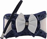 Mad Style Cheetah Blue Wrap a Round Wristlet Phone Iphone Make up Coin Wallet NEW