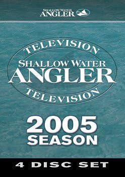 SHALLOW WATER ANGLER TELEVISION 2005 SEASON DVD 4 Disc Set