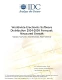 Review IDC Research  / Worldwide Electronic Software Distribution 2004-2009 Forecast: Measured Growth