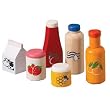 PLAN TOYS Wooden Play Food - Food & Beverage Set