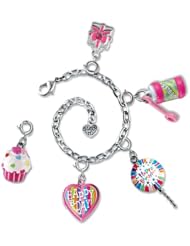 CHARM IT! Happy Birthday Charm Bracelet & 5 Charm Set in Jewelry Box