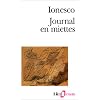 Journal en miettes