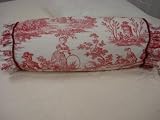 RED TOILE NECK ROLL