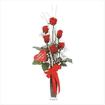 Red Rose Bouquet (Satin)