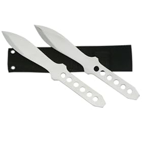 2 pc. Throwing Knife Set with Nylon Sheath