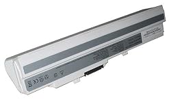 Laptop Battery for LG X110 Series, MSI Wind U100, U100X, U90 Series (9-Cell, White)