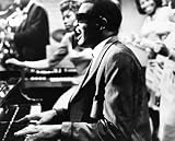 Ray Charles 12x16 Matte B&W Photo