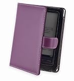 Cover-Up Etui housse cuir pour Sony PRS-350 Pocket Edition (style livre) - Pourpre
