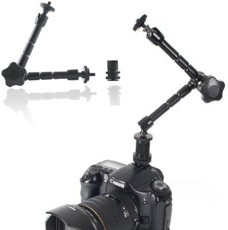 Campro 10" Articulating Arm With Hotshoe to 1/4 20 Mount