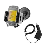 Rapid Car Charger w/ Ic Chip + Universal Windshield Car Mount Holder with L ....