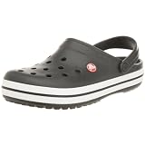 Crocs Crocband Blk M11 11016-001-011, Unisex - Erwachsene Clogs & Pantoletten, Schwarz, (Black bzw. Blk ), EU 44-45 (US M11)
