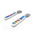 The First Years by Learning Curve Mickey Easy Grasp Flatware, Colors May Vary