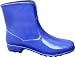 Damen-Stiefel Michaela 2218-0-700-39 Stiefel, PVC, mit Absatz, Profilsohle, weiter Einstieg, Größe 39, Farbe: marine