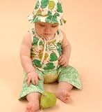 Sckoon Organic Cotton Tank Top Green Pear 18-24 Month