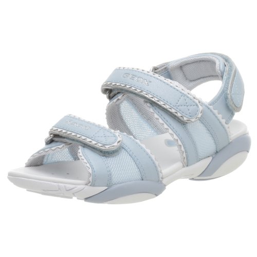 Geox Toddler/Little Kid Galaxy Sandal,Light Blue/White,26 EU (US Toddler 9-9.5 M)