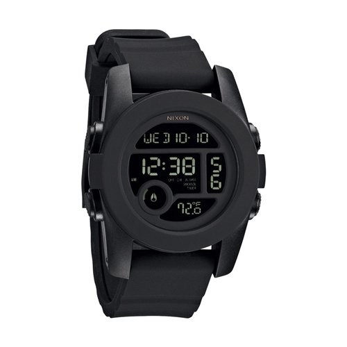Nixon A490-001 Men's The Unit 40 All Black Watch