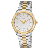 Ebel Mens 1955Q41/163450 Classic Sport Two Tone Silver Dial Watch