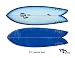 Grunion 5'8 Quad Fin Fish Surfboard (Standard Glass)
