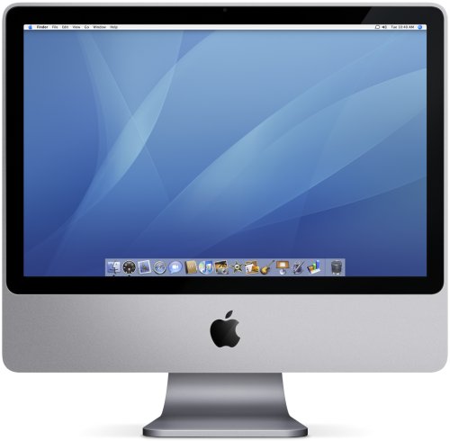 Apple iMac Desktop with 20 Display MA876LL/A (2.0 GHz Intel Core 2 Duo, 1 GB RAM, 250 GB Hard Drive, SuperDrive)