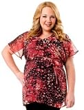 Motherhood Maternity: Plus Size Sleeveless Deep V-neck Ruffled Maternity Top