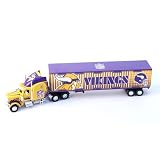 Minnesota Vikings Diecast Semi Truck Tractor Trailer 1:80 Scale