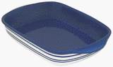 World Kitchen/Ekco 1063825 Corelle Classic Cafe Blue Baking Dish