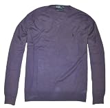 Polo Ralph Lauren Men V-Neck Pima Cotton Pony Logo Sweater