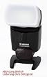 Passgenauer Diffusor, Softbox, Weichmacher, Bouncer f�r Canon Speedlite 430 EX II , 430EX II