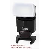 Passgenauer Diffusor, Softbox, Weichmacher, Bouncer f�r Canon Speedlite 430 EX II , 430EX IIvon "Impulsfoto"