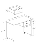 South Shore Small Desk Imagine Collection, Morgan cherry