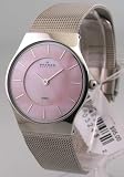 WOMENS SKAGEN STEEL MESH DRESSY MOP NEW WATCH 233SSSMPP