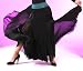 Glamour Two-Tone Godet Skirt