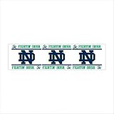 NCAA Notre Dame Fighting Irish Wall Border